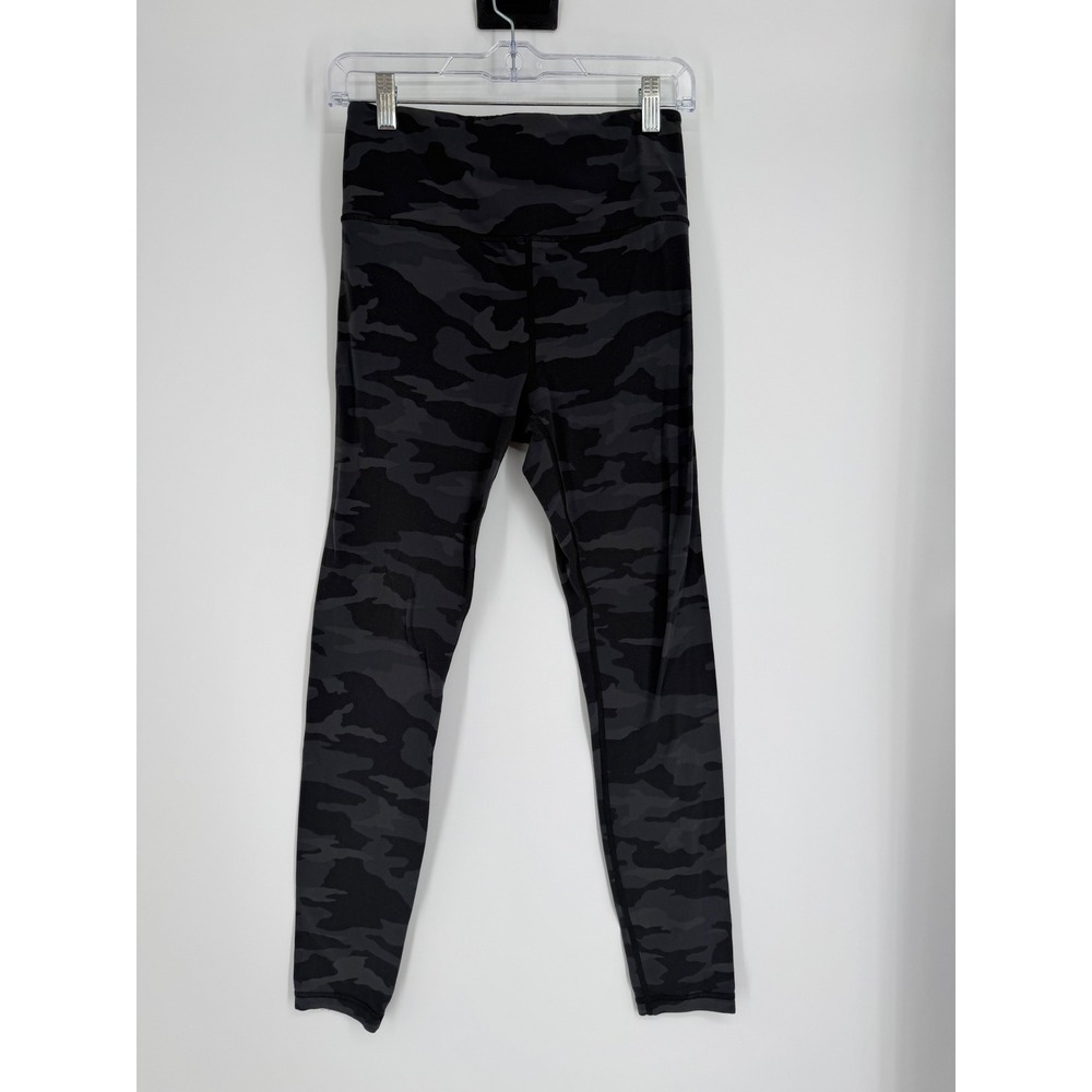 Athleta Womens Elation Camo 7/8 Tight Medium Tall Yoga Gym High Rise Leggings